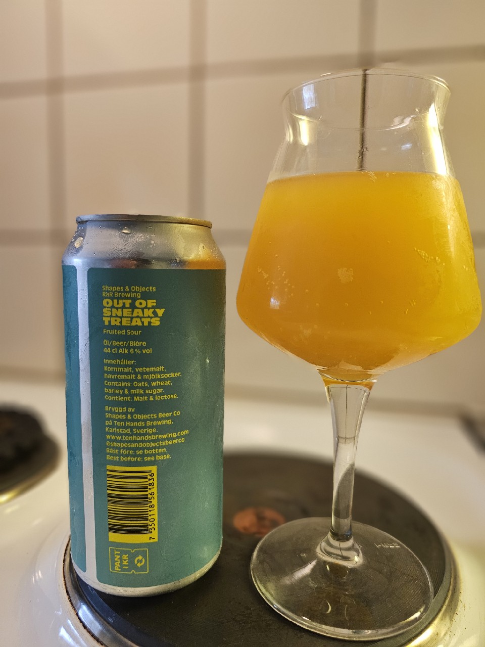 Out of Sneaky Treat, Sweden