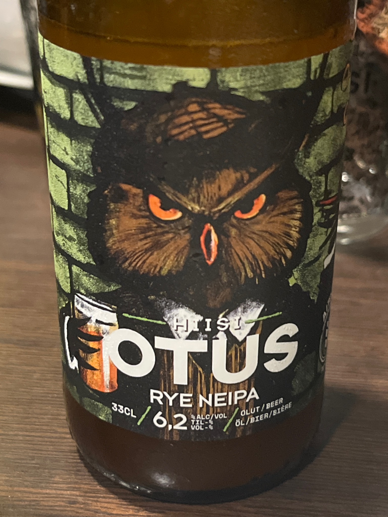 Otus Rye NEIPA, Panimo Hiisi