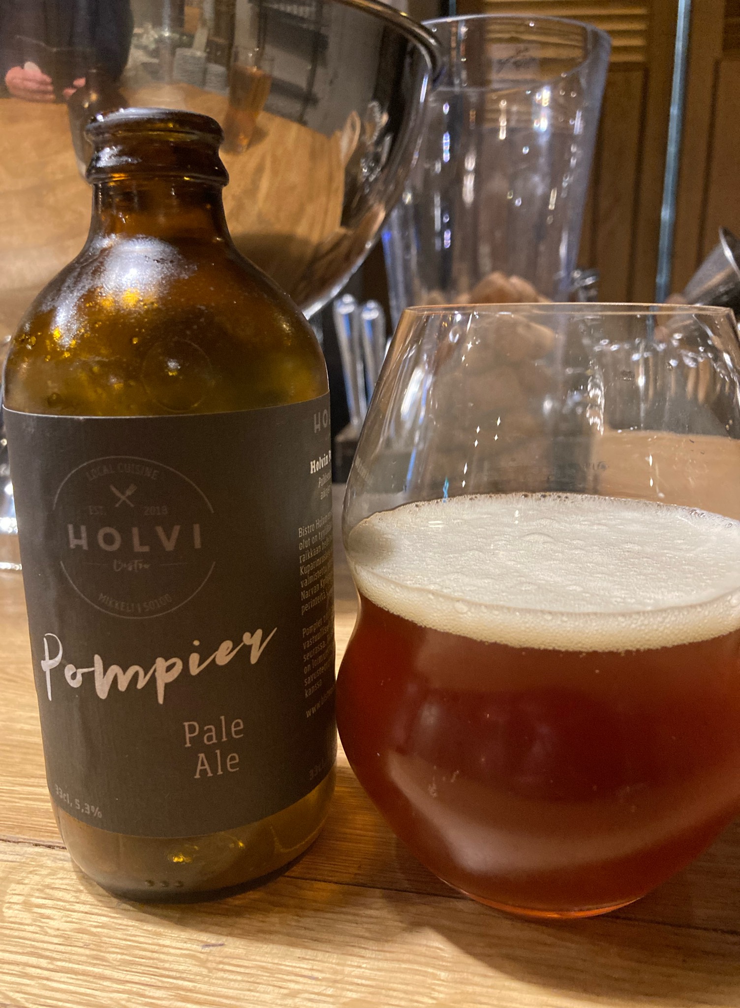 Holvin Pompier, Finland