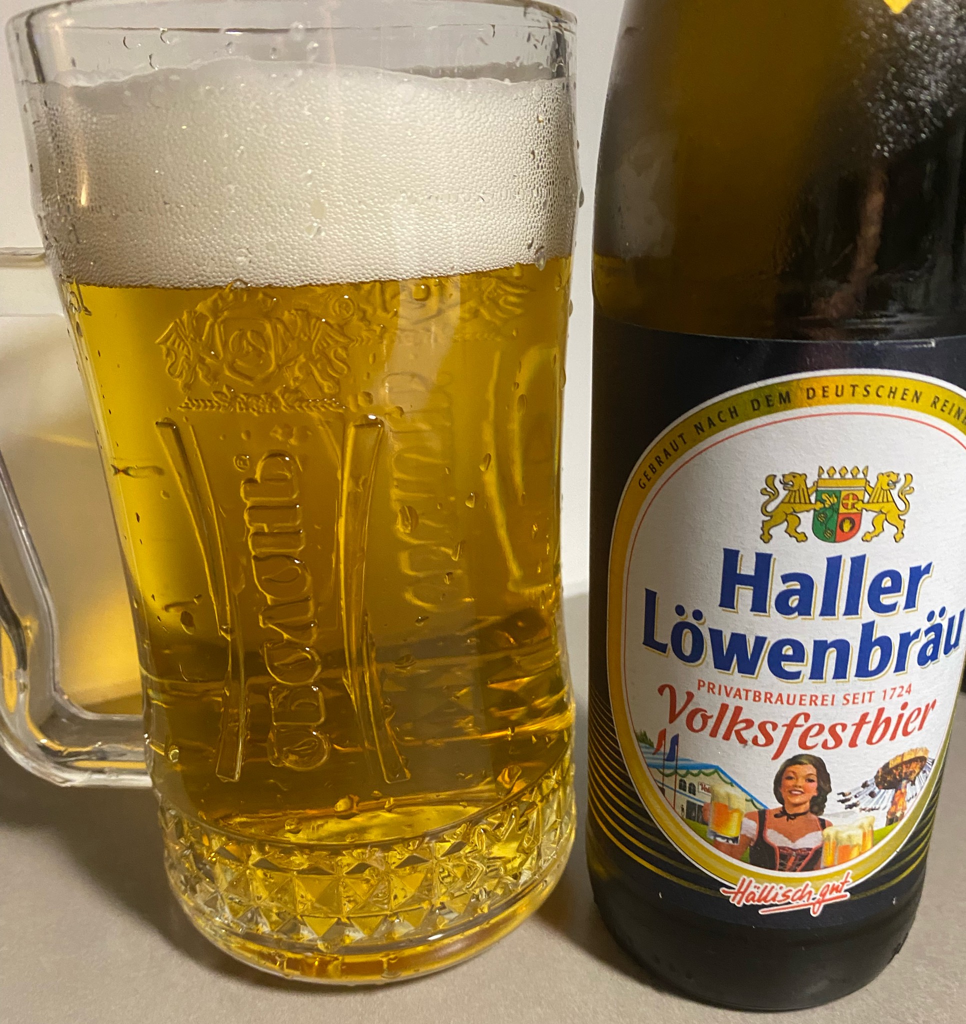 Volksfestbier, Haller Löwenbräu