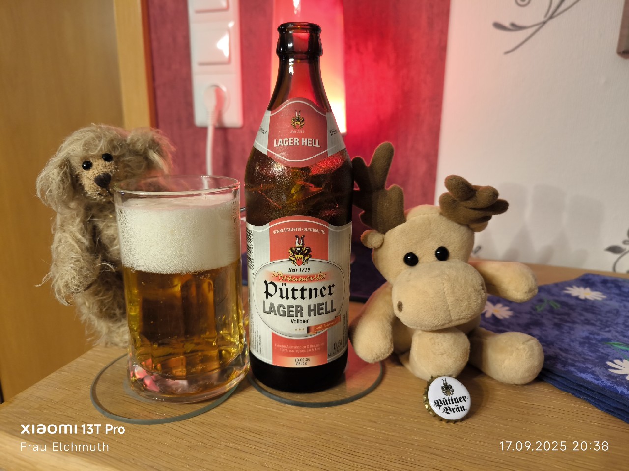 Lager Hell, Brauerei Püttner