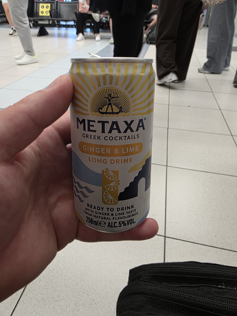 metaxa ginger & lime, Greece