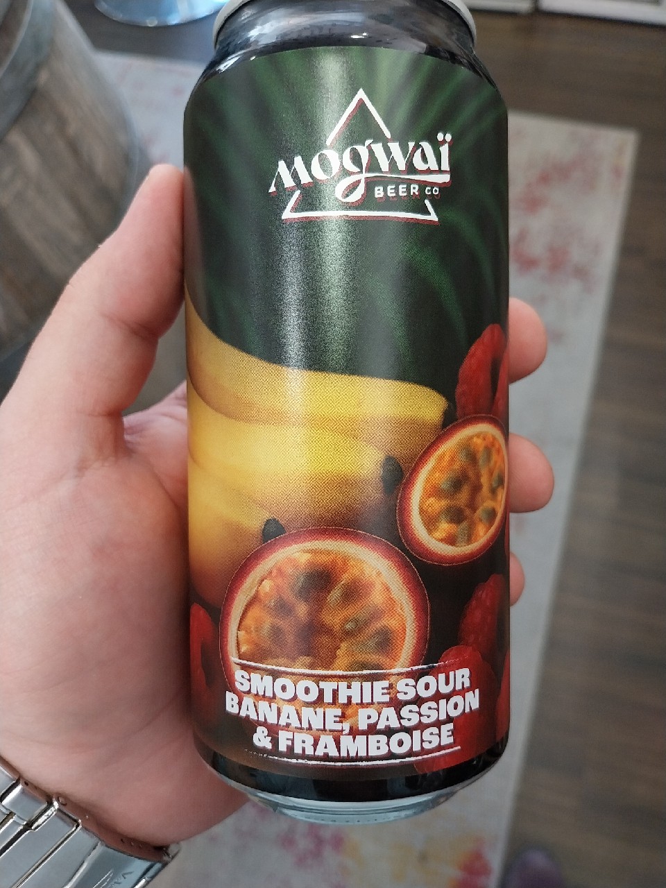 Smoothie Sour Banane, Passion & Framboise, France