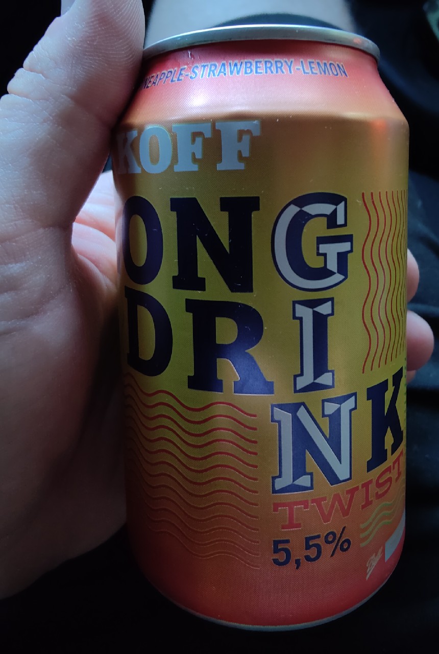 KOFF Long Drink Twist, Finland