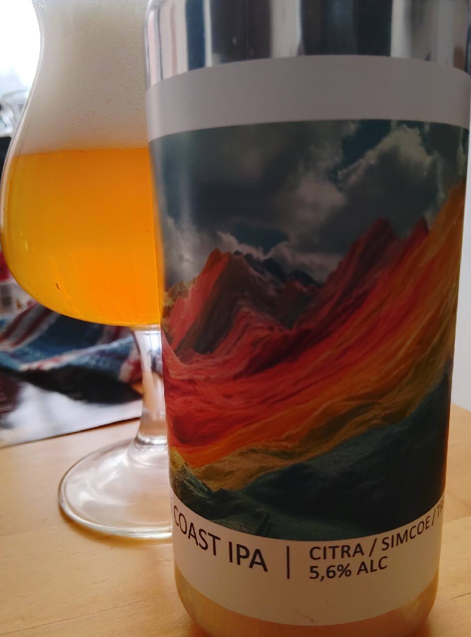 West Coast IPA Citra / Simcoe / Triumph, France