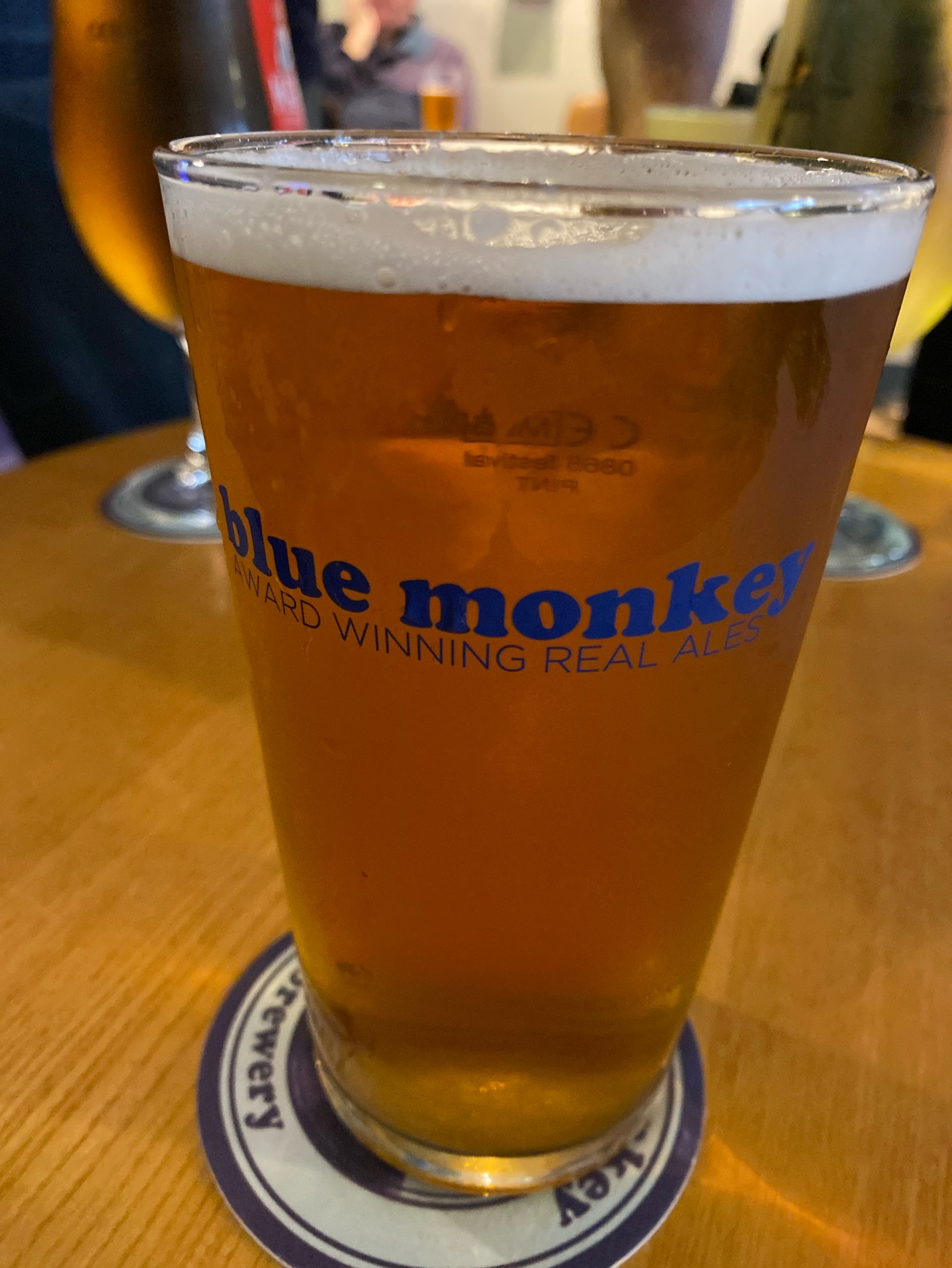 Infinity IPA, Blue Monkey Brewery