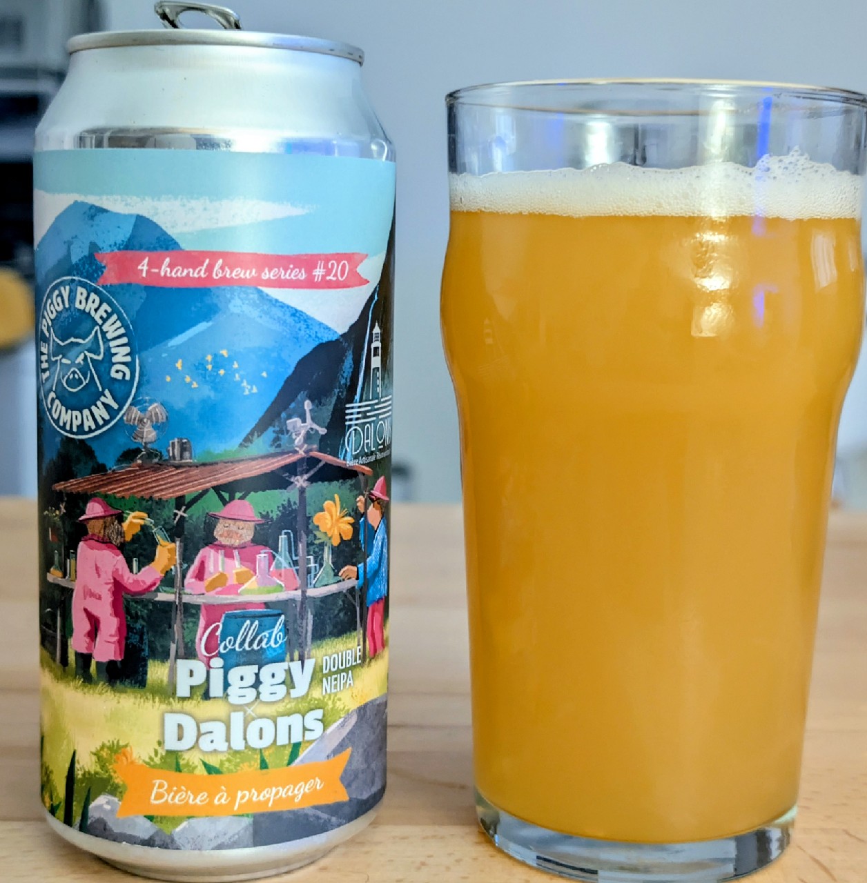 4-Hand Brew Series #20 - Collab Piggy X Dalons, France