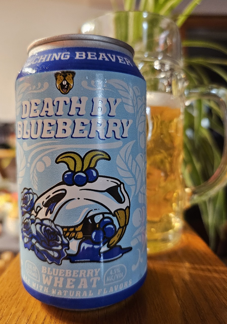 Death By Blueberry, Belching Beaver Brewery