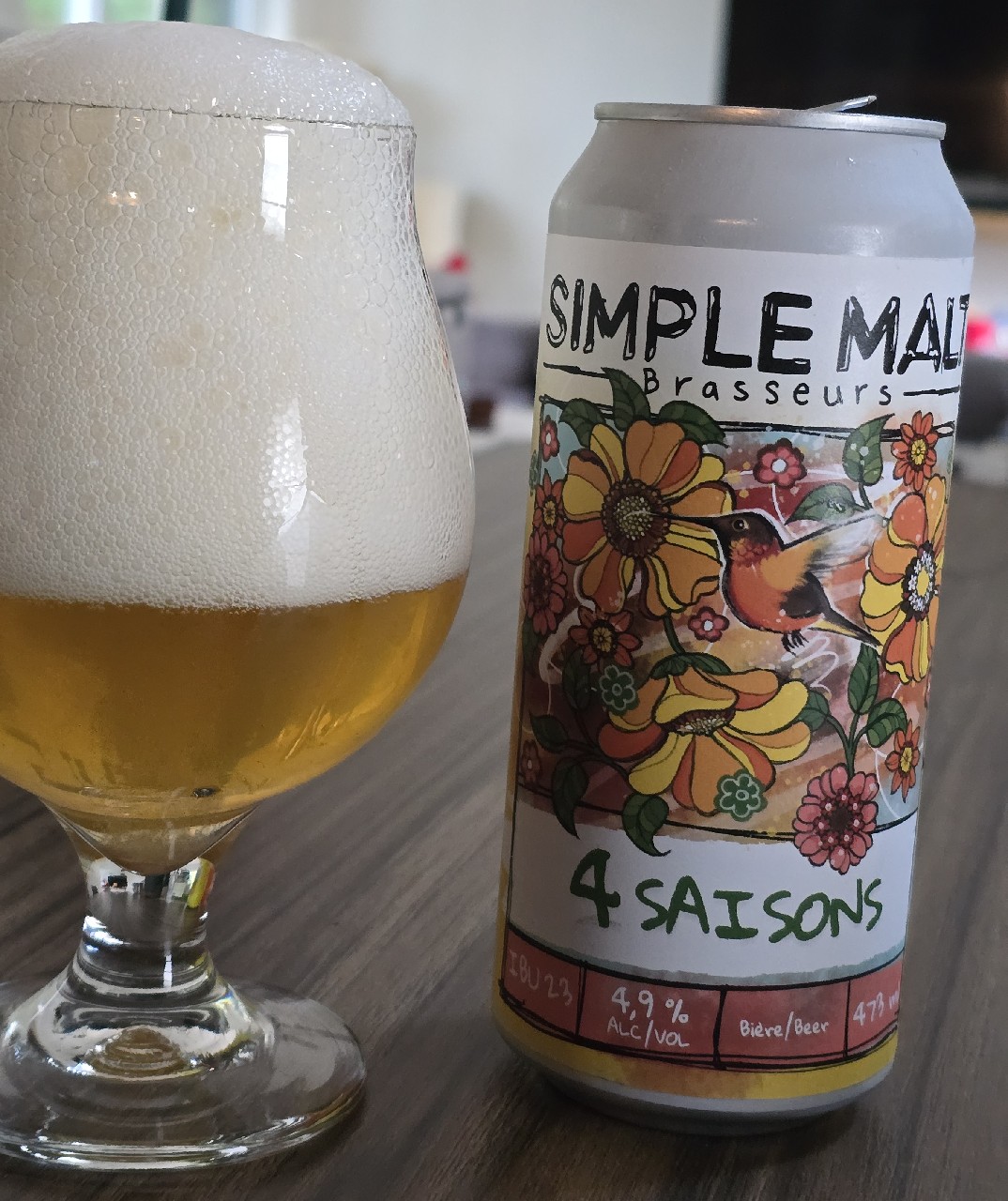 4 Saisons simple malte, Simple Malt Brasseurs-Brasseurs Illimites