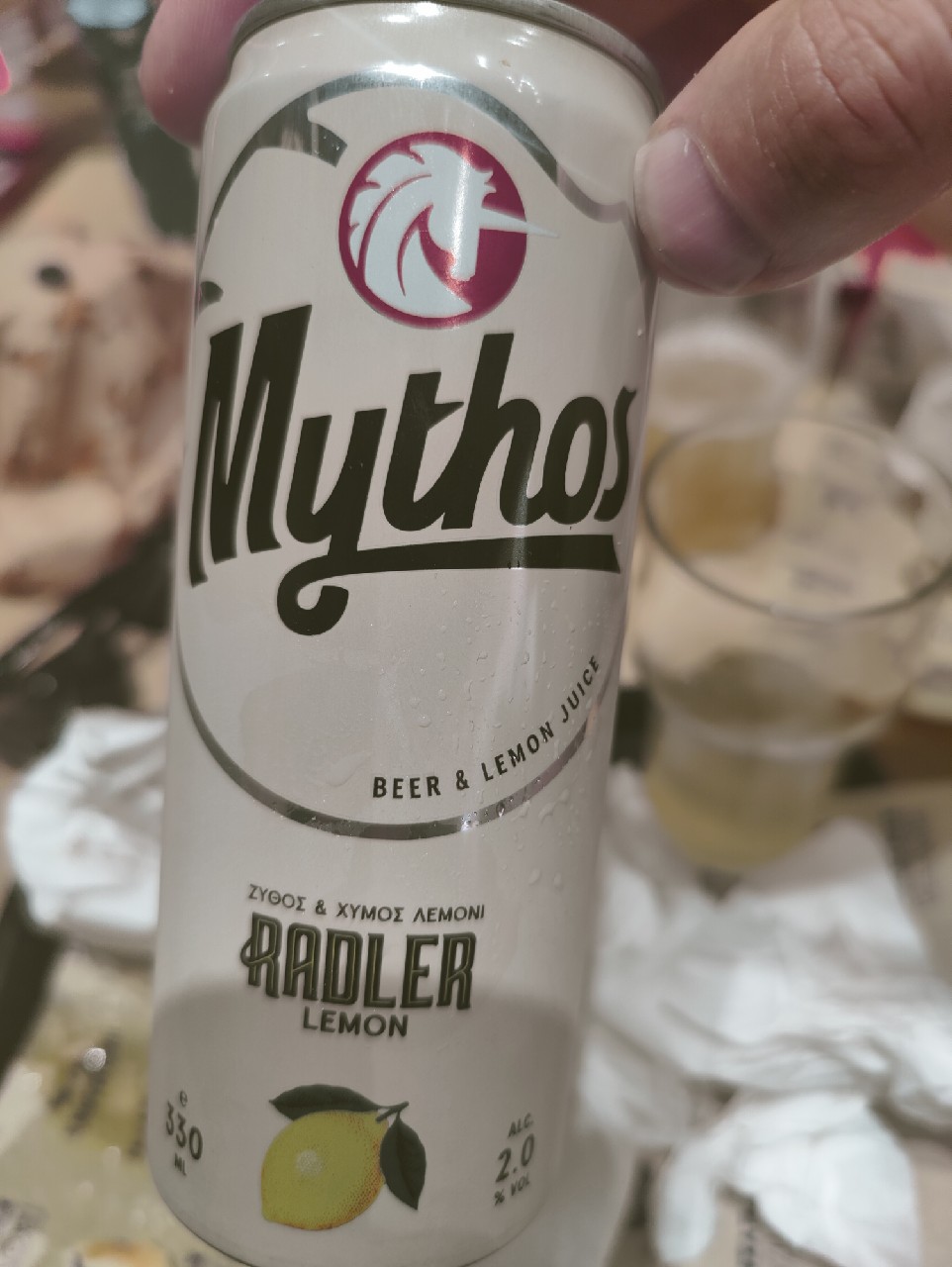 Mythos Radler, Greece