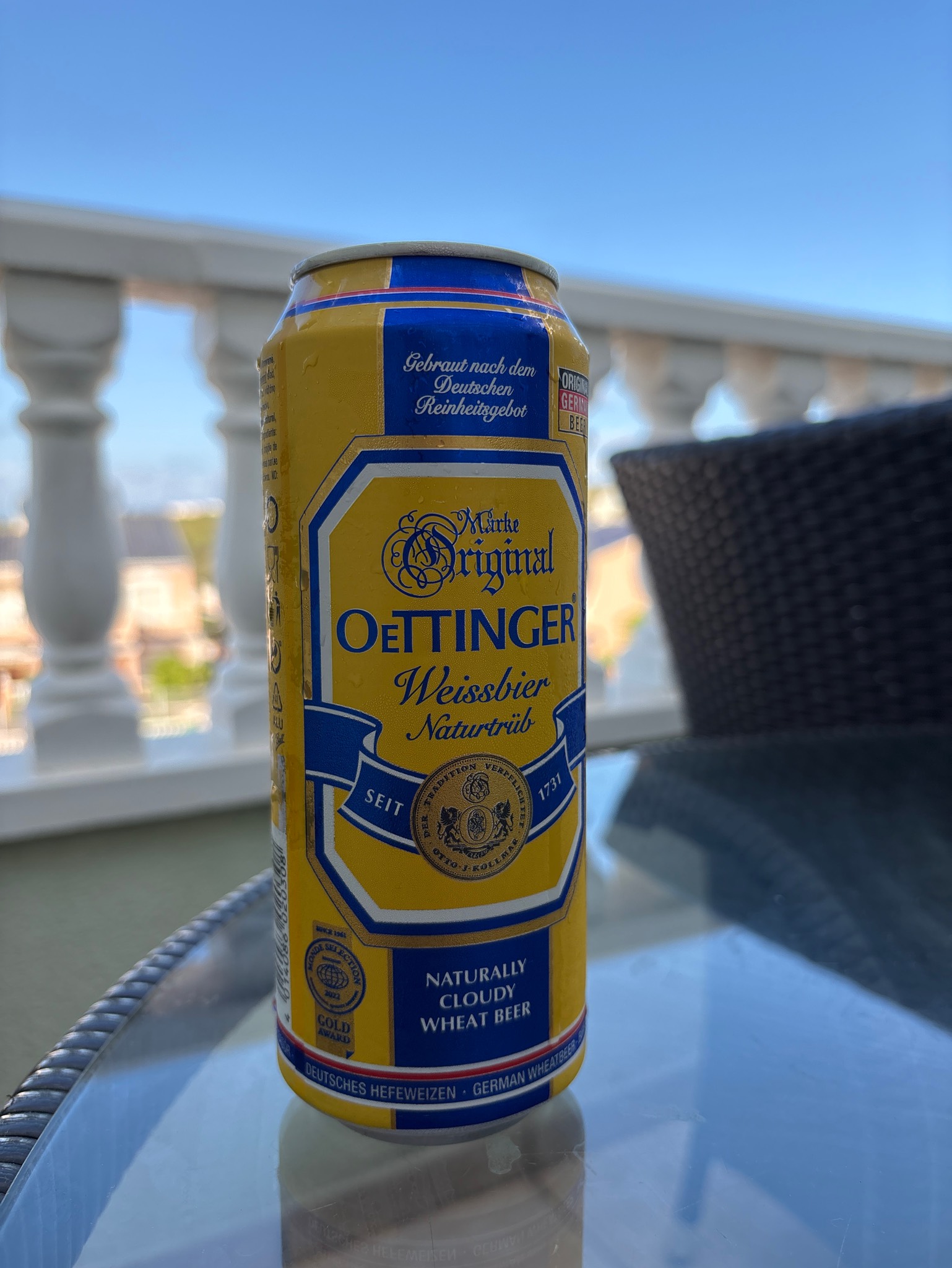 Oettinger Hefeweißbier Naturtrüb / Weissbier, Germany