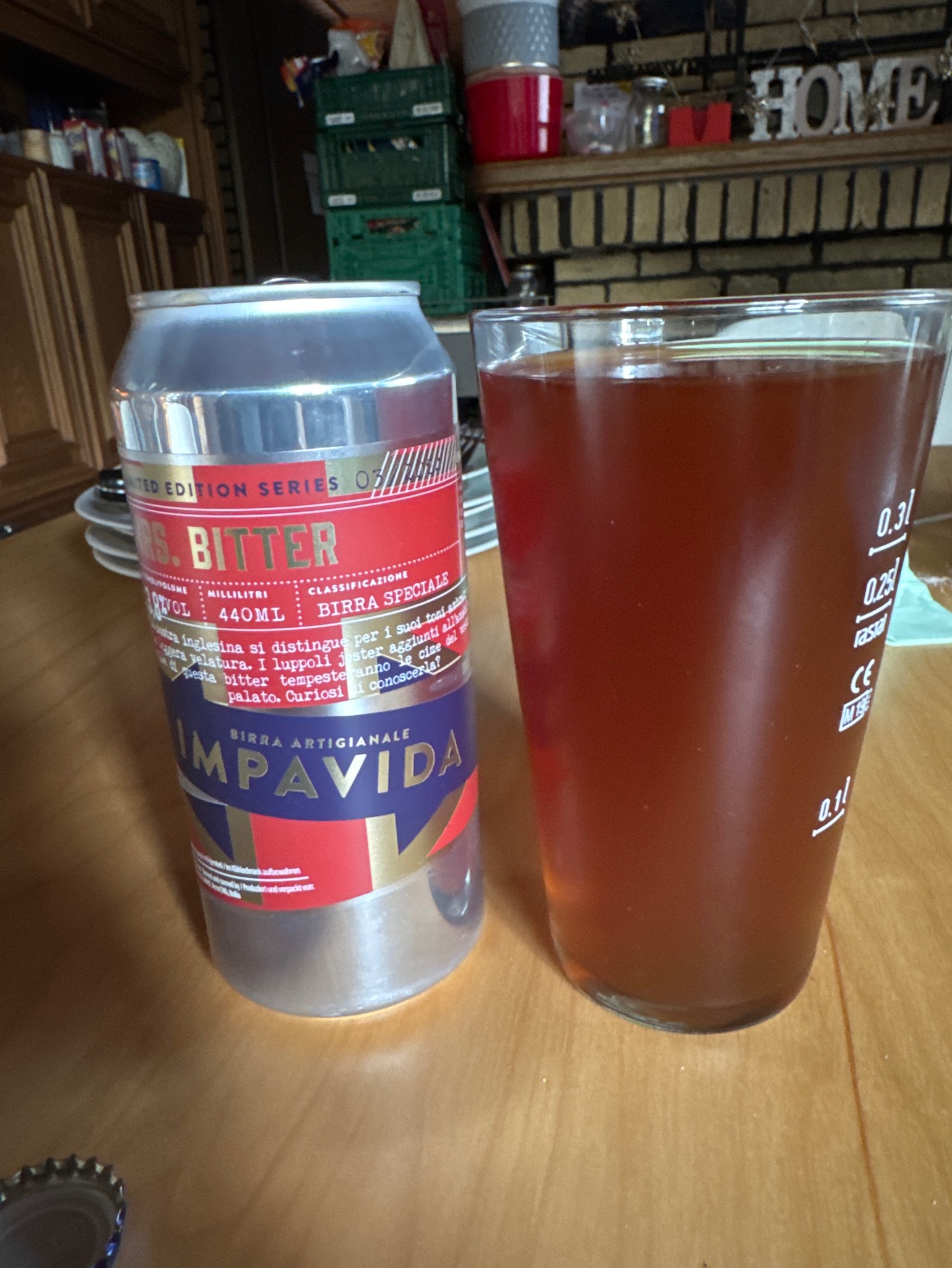 MRS.BITTER, Birra Impavida