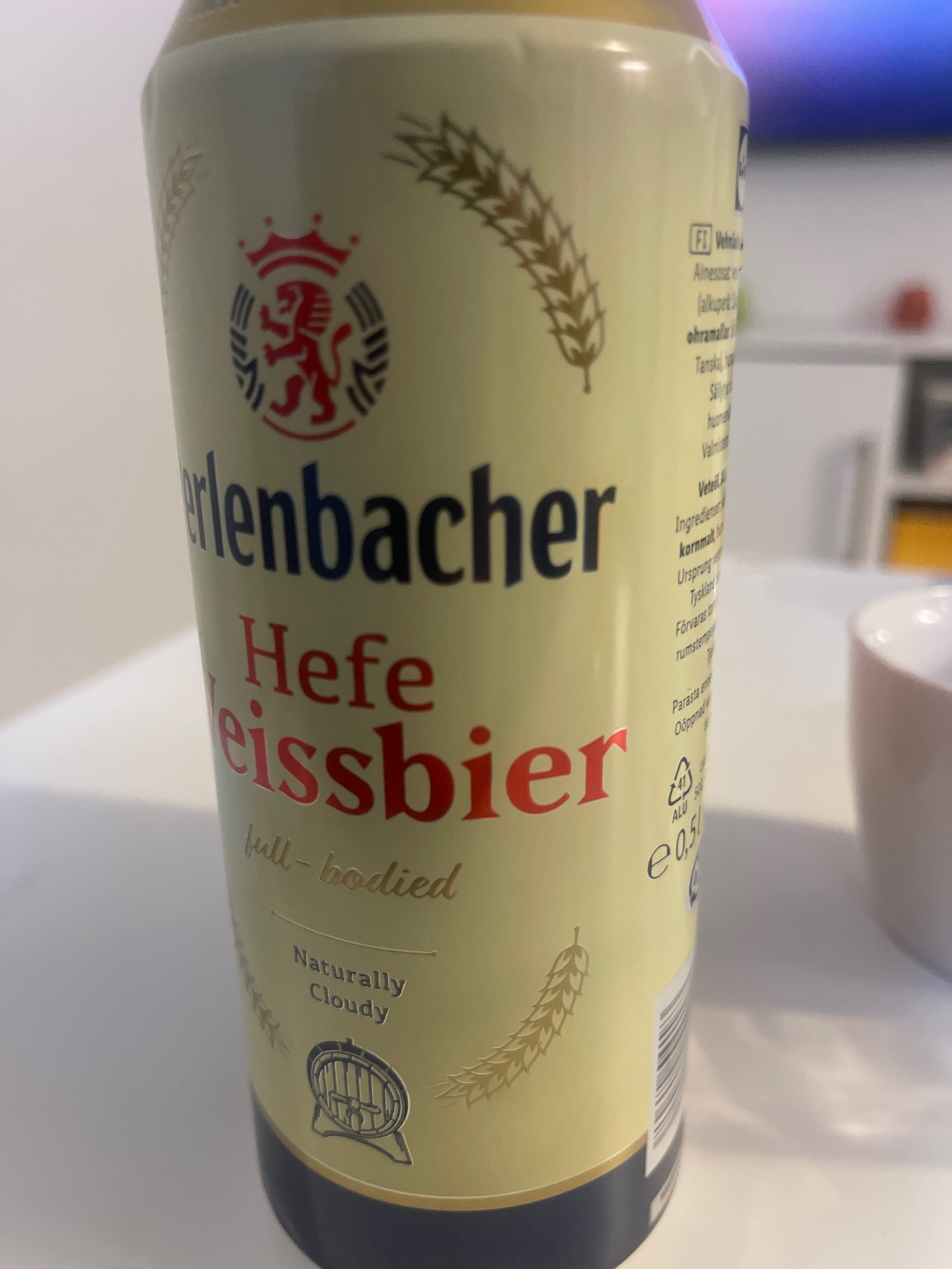 Perlenbacher Hefeweissbier / Wheat Beer, Germany