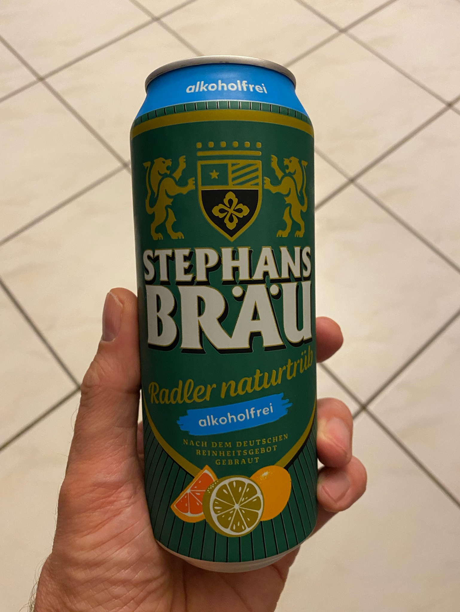 Stephans Bräu Radler Naturtrüb alkoholfrei, Austria