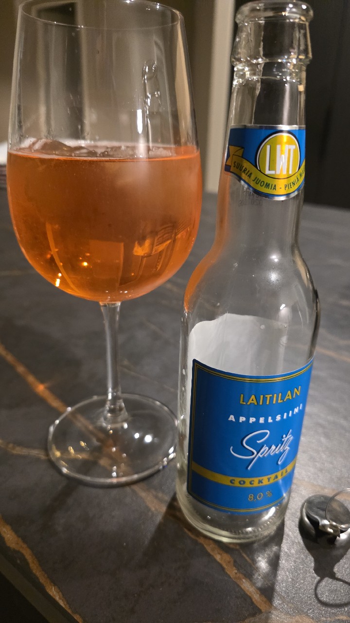 Laitilan Appelsiini Spritz Cocktail, Finland