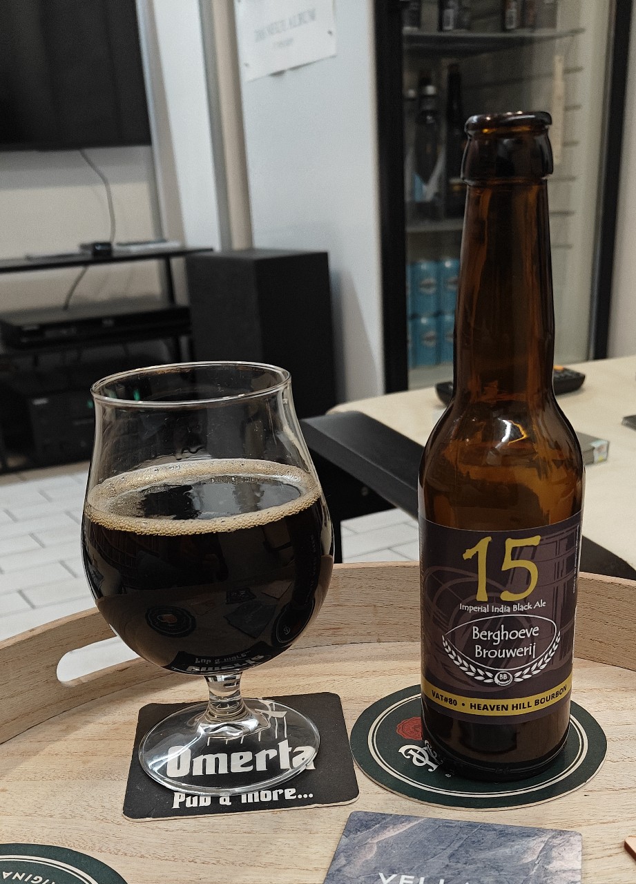 Vat#80 "15" Barrel Aged Heaven Hill Bourbon, Berghoeve Brouwerij