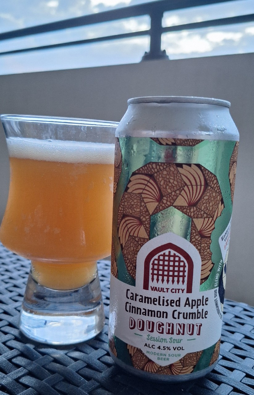 Caramelised Apple Cinnamon Crumble Doughnut, Scotland