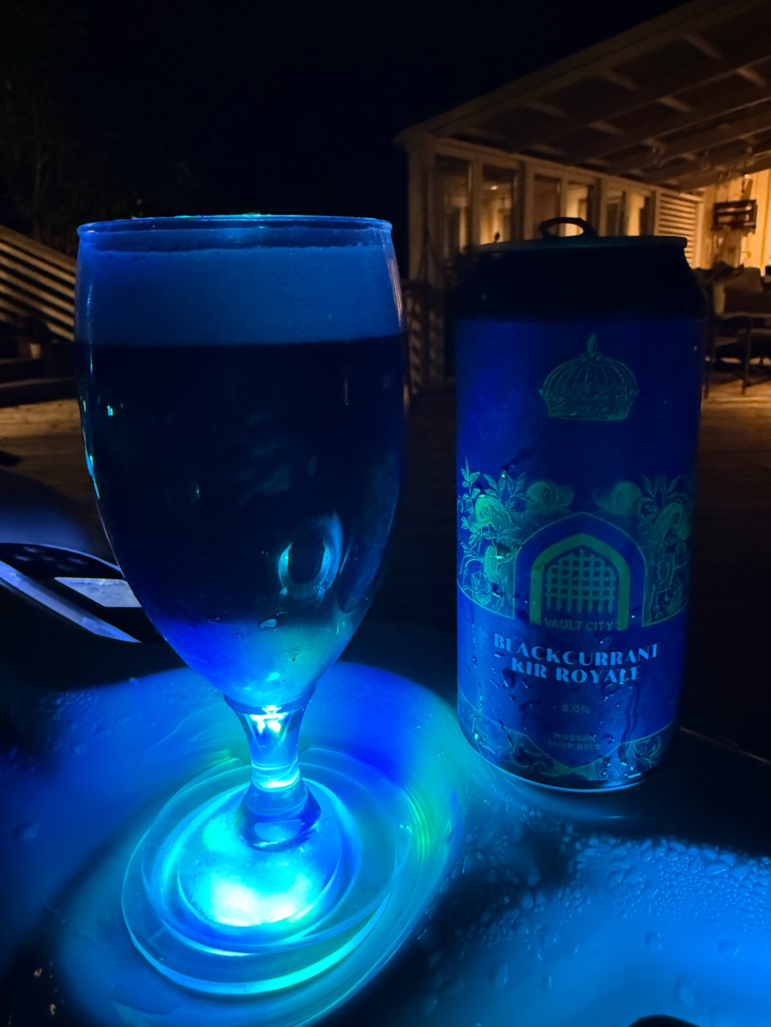 Blackcurrant Kir Royale, Scotland