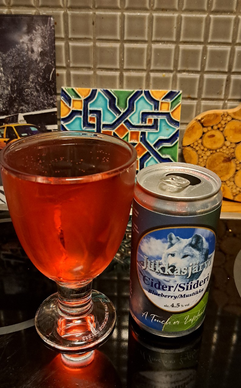 Jukkasjärvi mustikka siideri, Jukkasjärvi