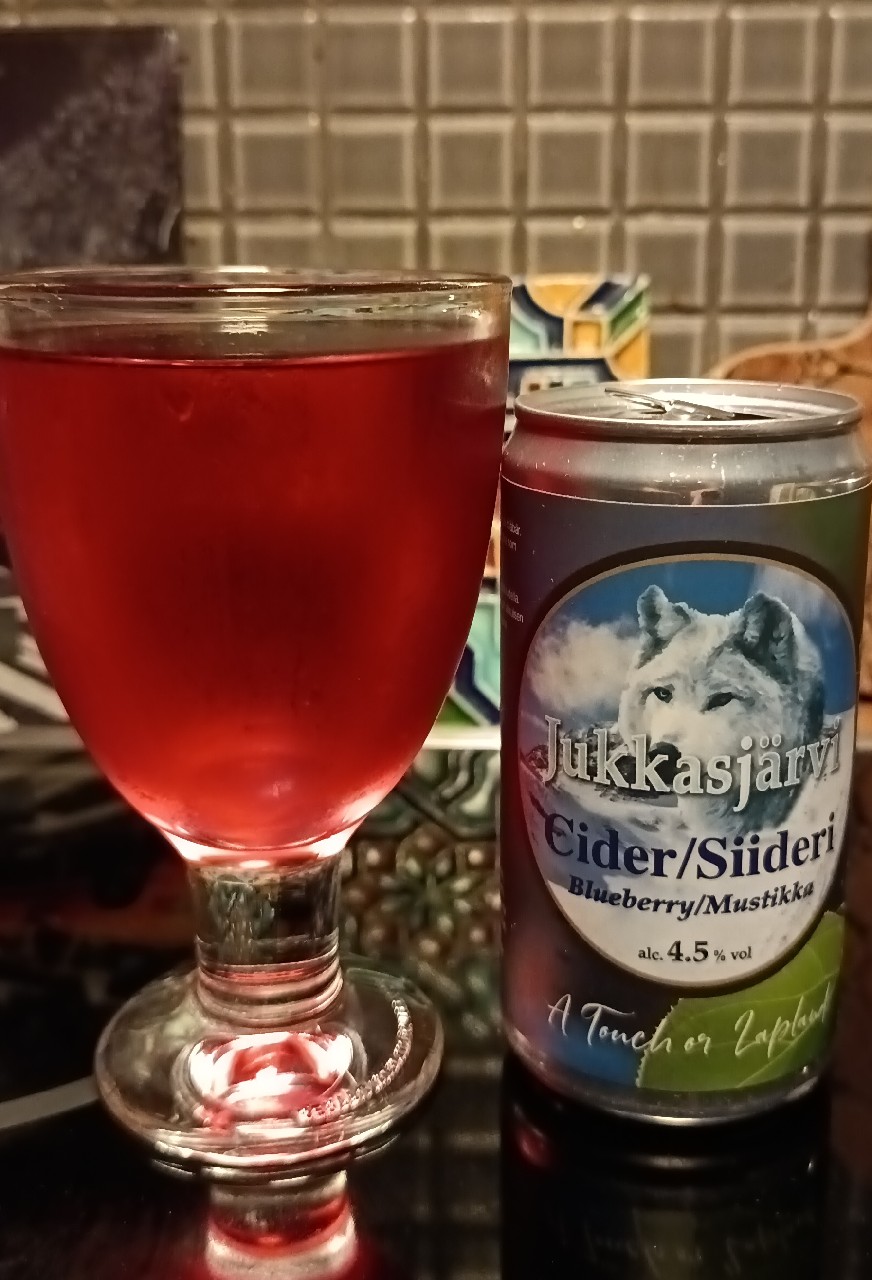 Jukkasjärvi mustikka siideri, Jukkasjärvi