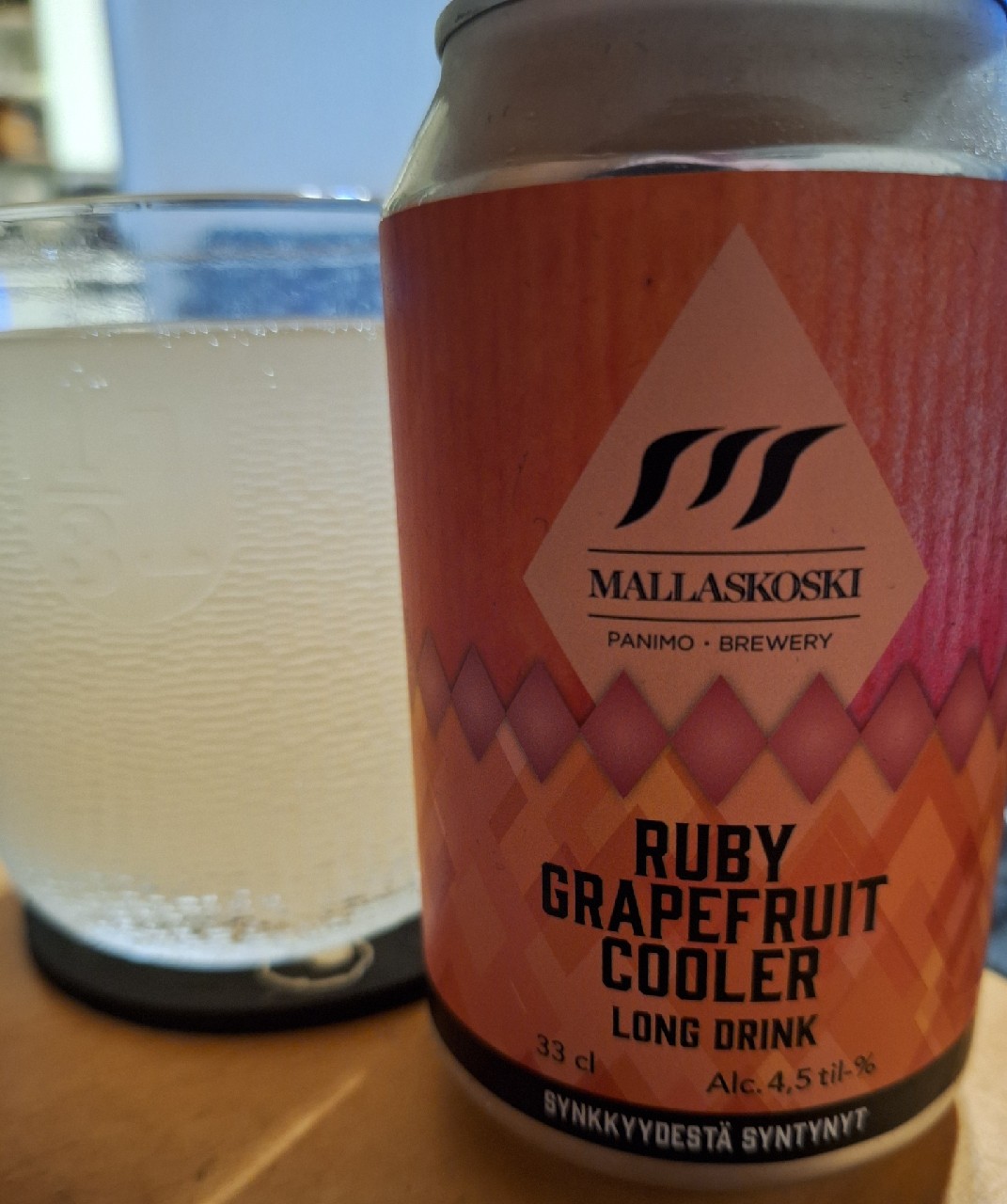 ruby grapefruit cooler, Finland