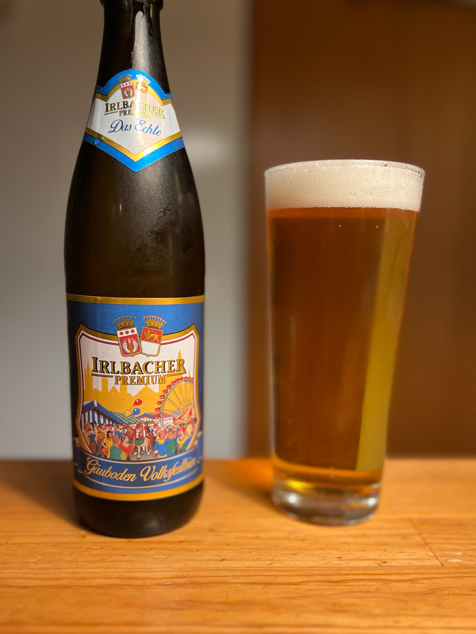 Gäuboden Volksfestbier, Schlossbrauerei Irlbach (Arcobräu Moos)