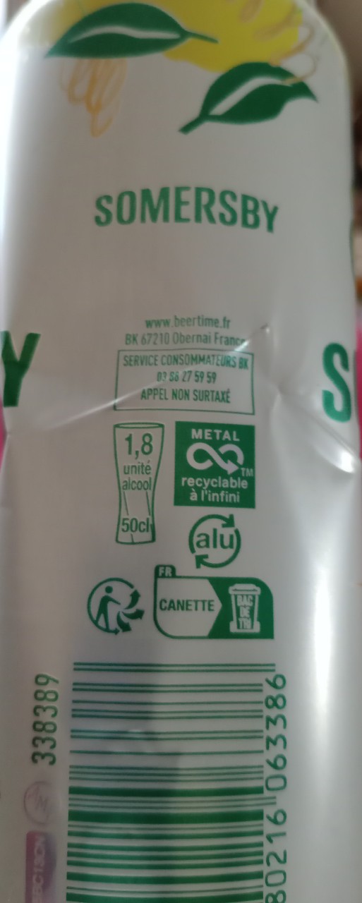 Somersby Citrus, Denmark