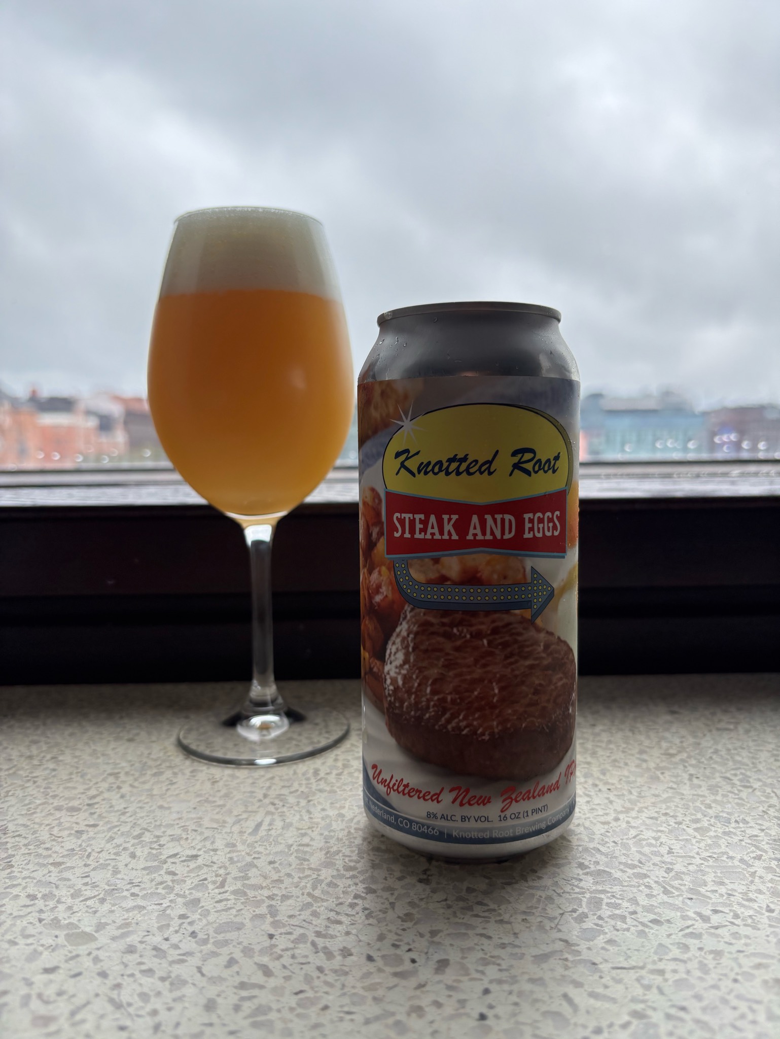 Steak and Eggs, Knotted Root Brewing Company