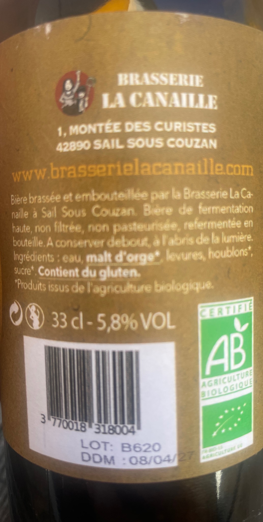 La Gavroche, Brasserie La Canaille