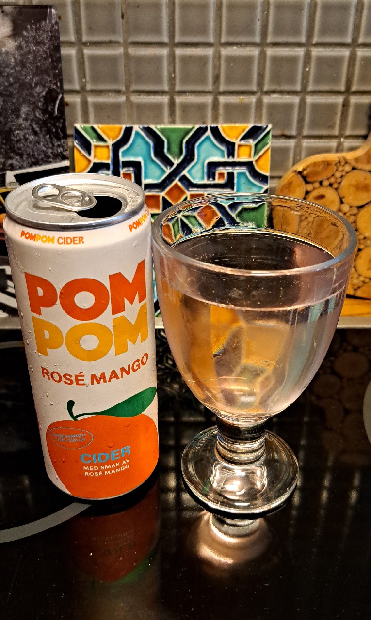 Pom pom rosé mango, Sweden