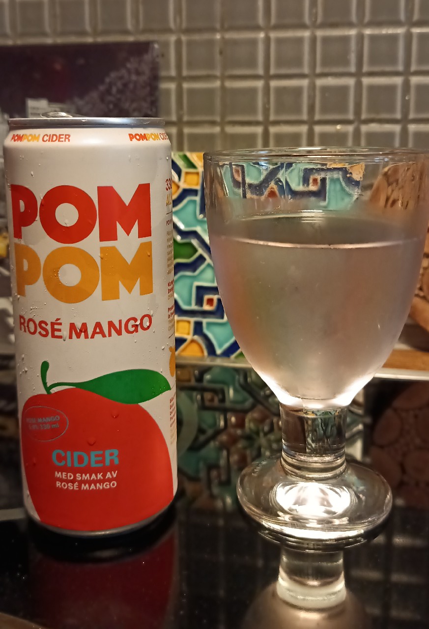 Pom pom rosé mango, Sweden