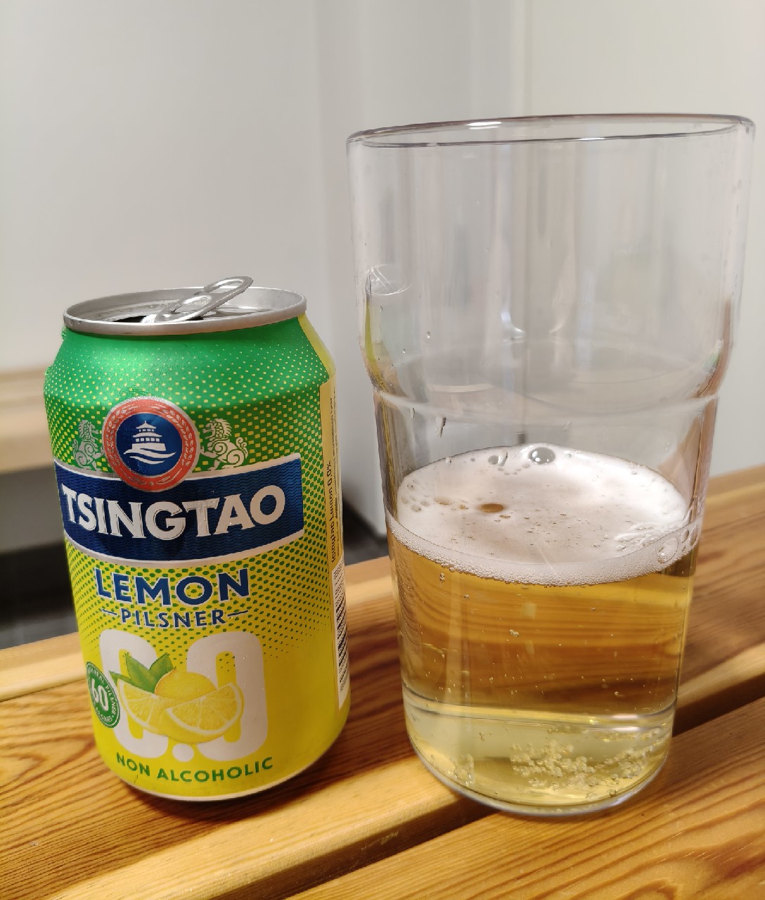 Lemon Pilsner 0.0%, Tsingtao Brewery (Tsingtao) / 青岛啤酒
