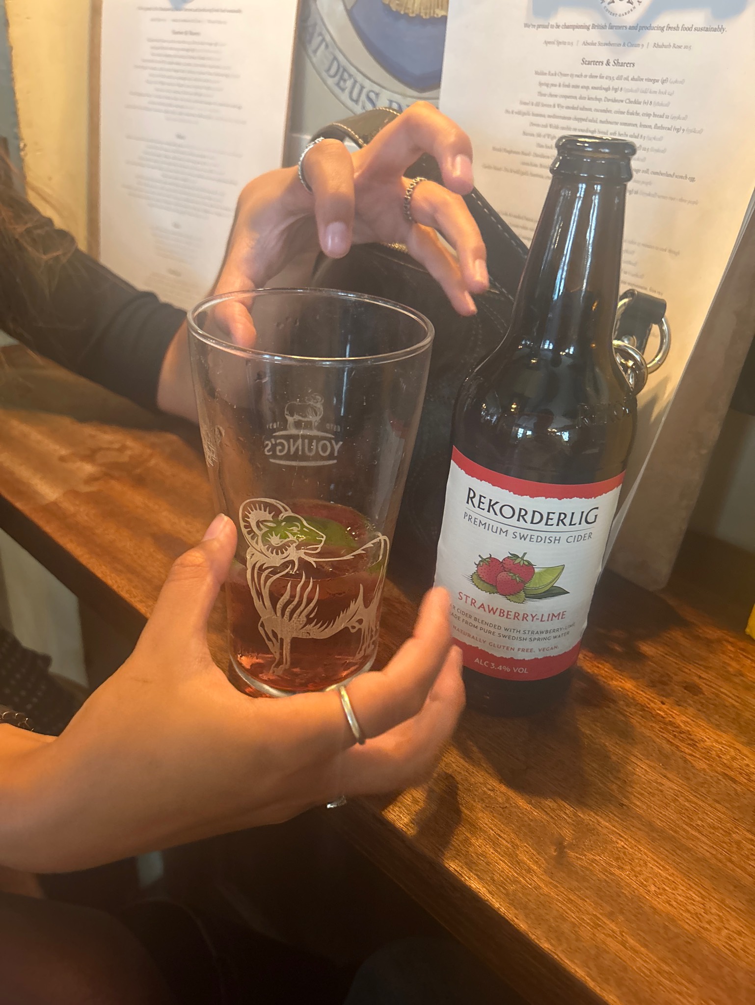 Rekorderlig Strawberry-Lime / Jordgubb-Lime, Sweden