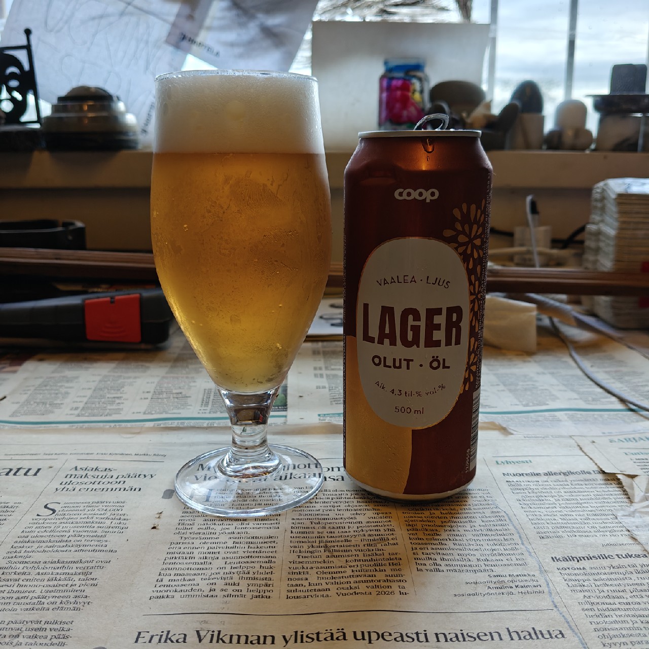 Coop Vaalea Lager 4.3%, Poland