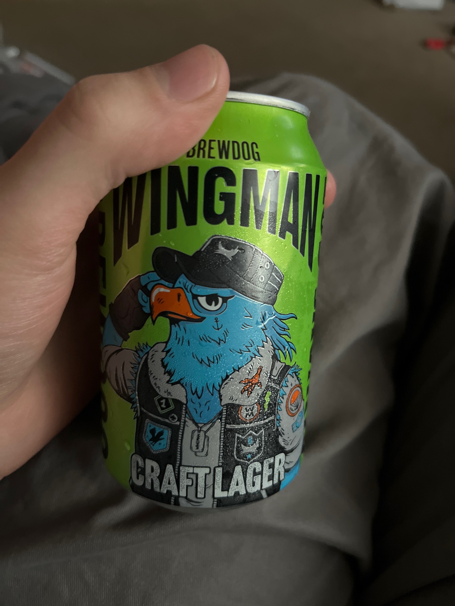 Wingman Craft Lager, Scotland