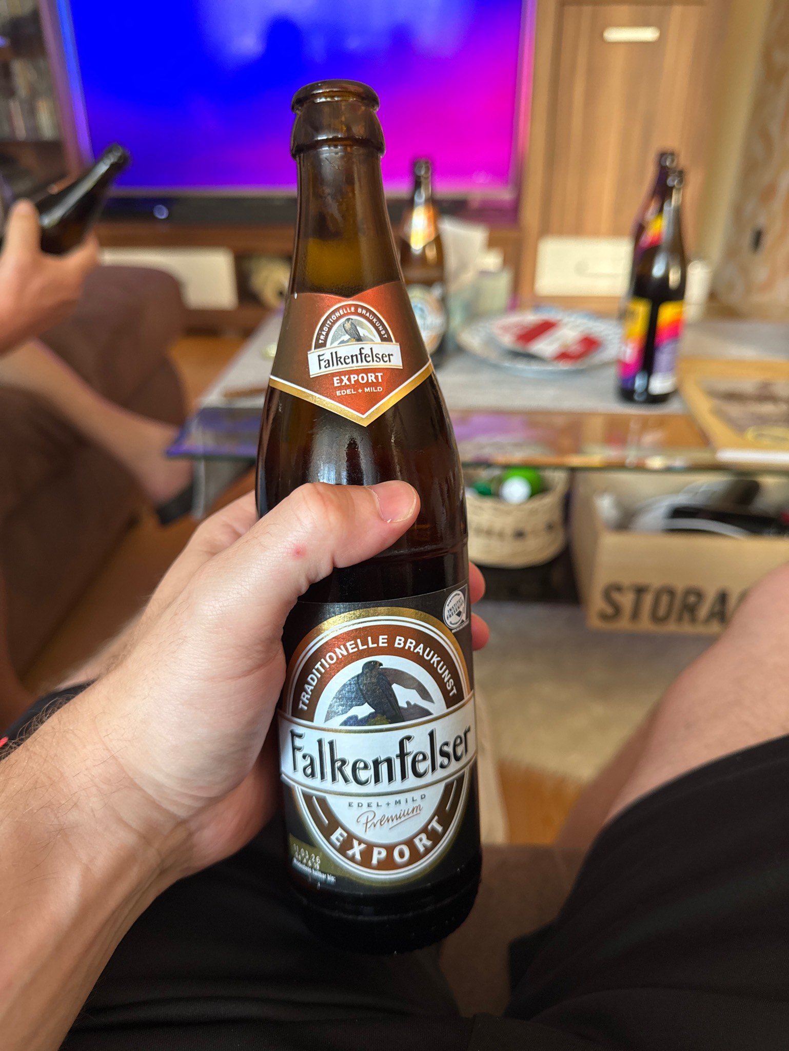 Falkenfelser Premium Export, Bayernbräu Fränkische Saale (Netto)