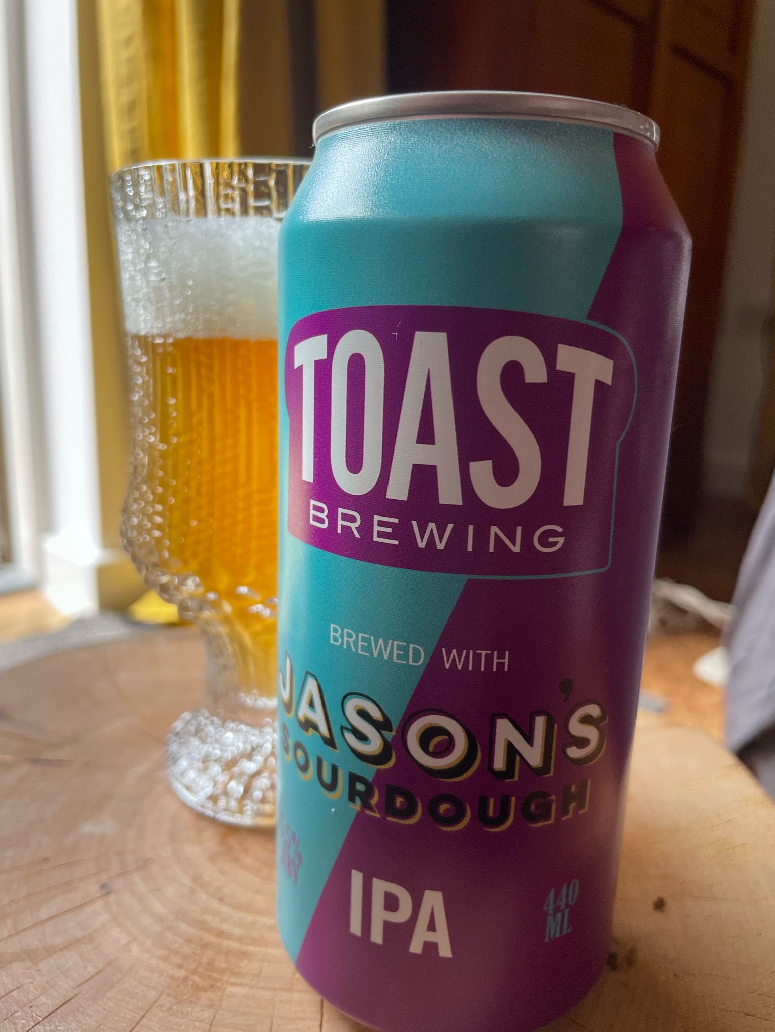 Toast Brewing IPA with Jason's Sourdough, Toast Brewing