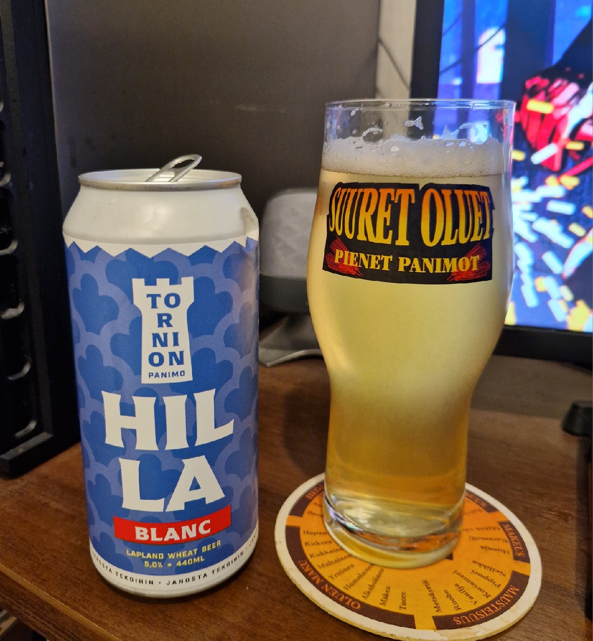 Hilla blanc, Finland