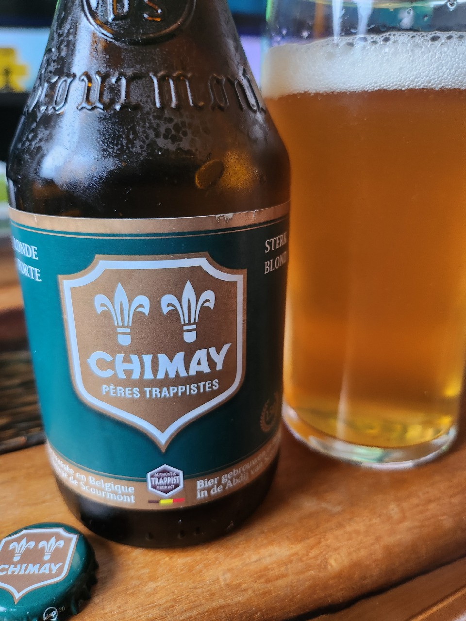 Chimay Blonde Forte | Strong Blond | 150 | Verte | Green, Belgium
