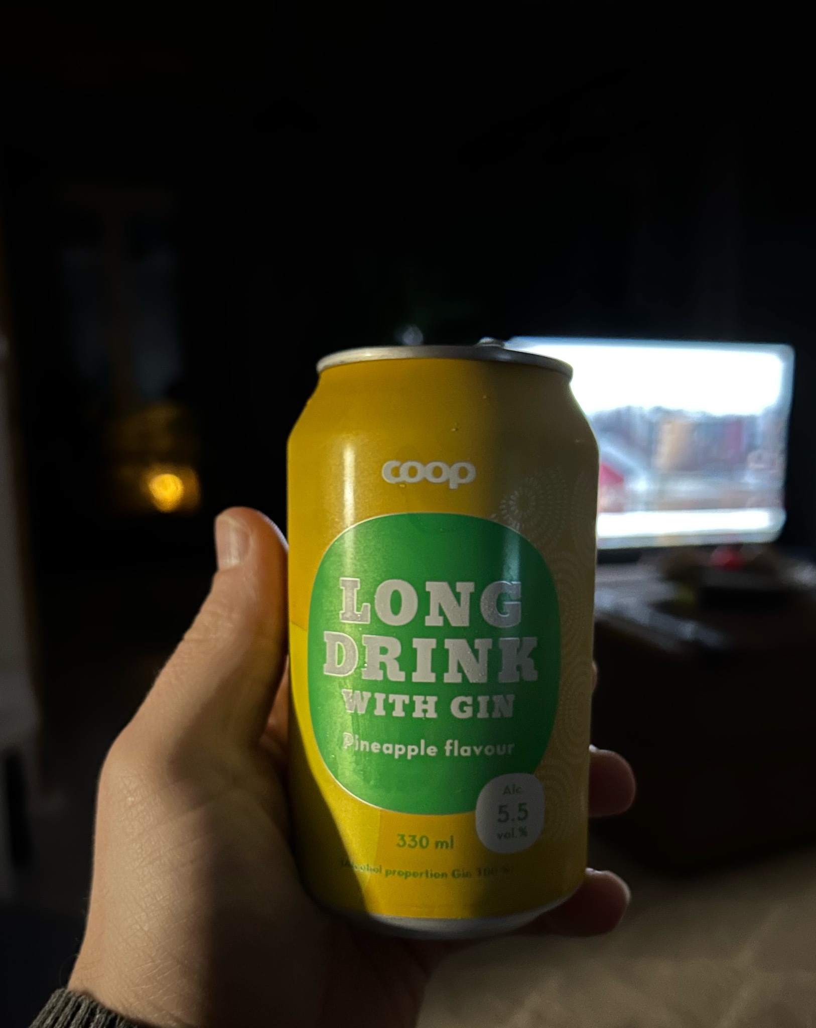 Coop Long Drink Pineapple, Finland