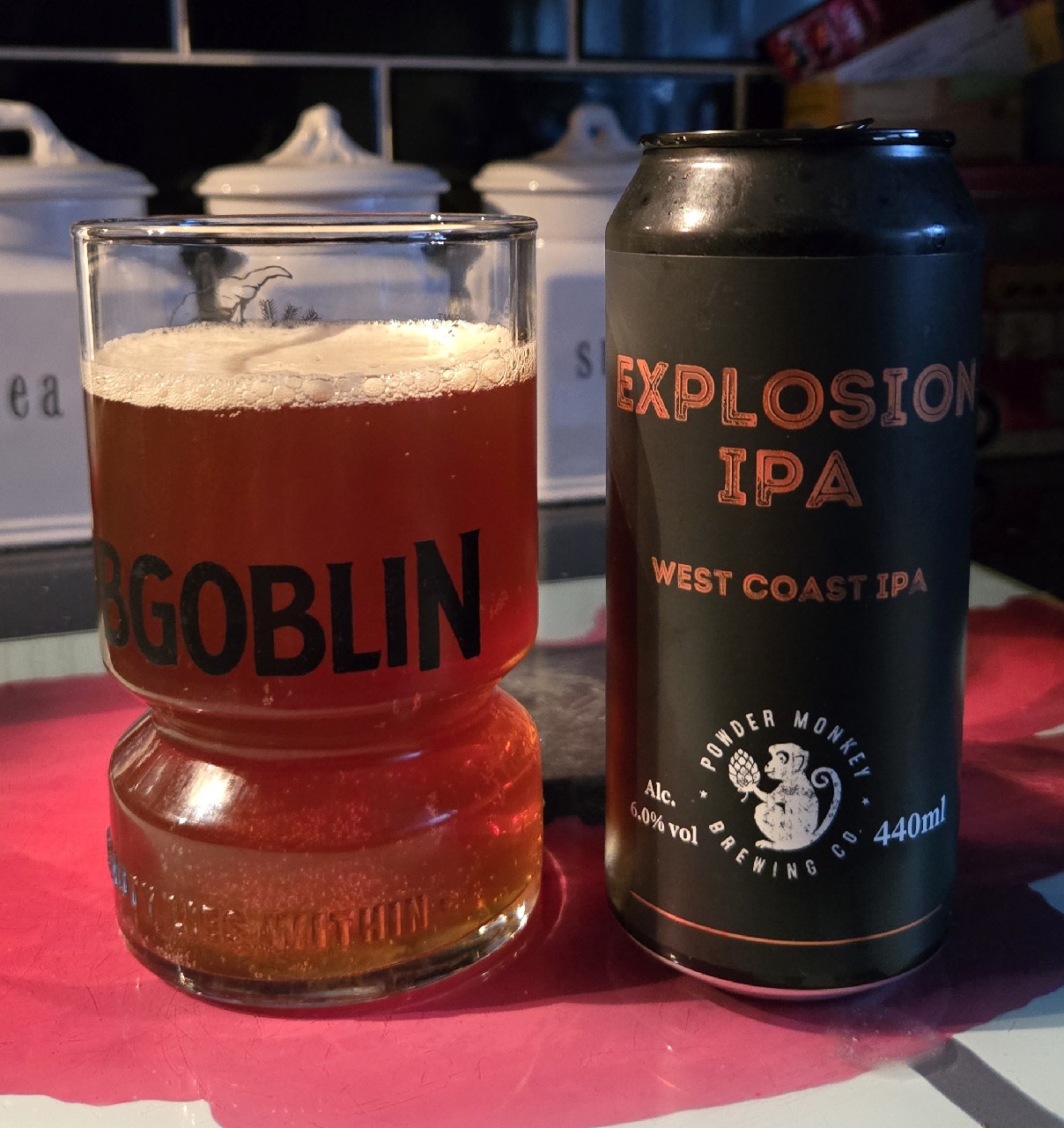 Explosion IPA, Powder Monkey Brewing Co.