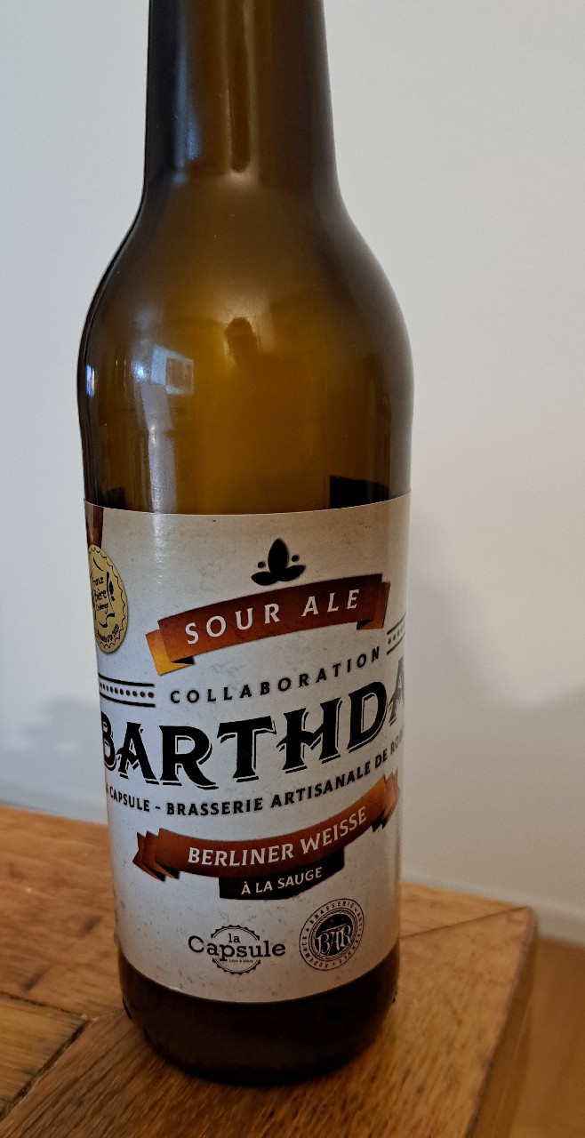 Sour Ale Berliner Weisse à la sauge, Brasserie Artisanale De Rodemack