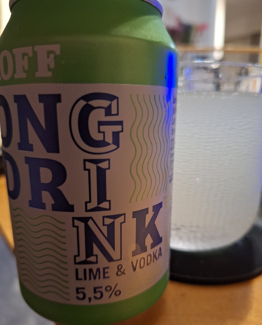 KOFF Long Drink Lime & Vodka, Finland