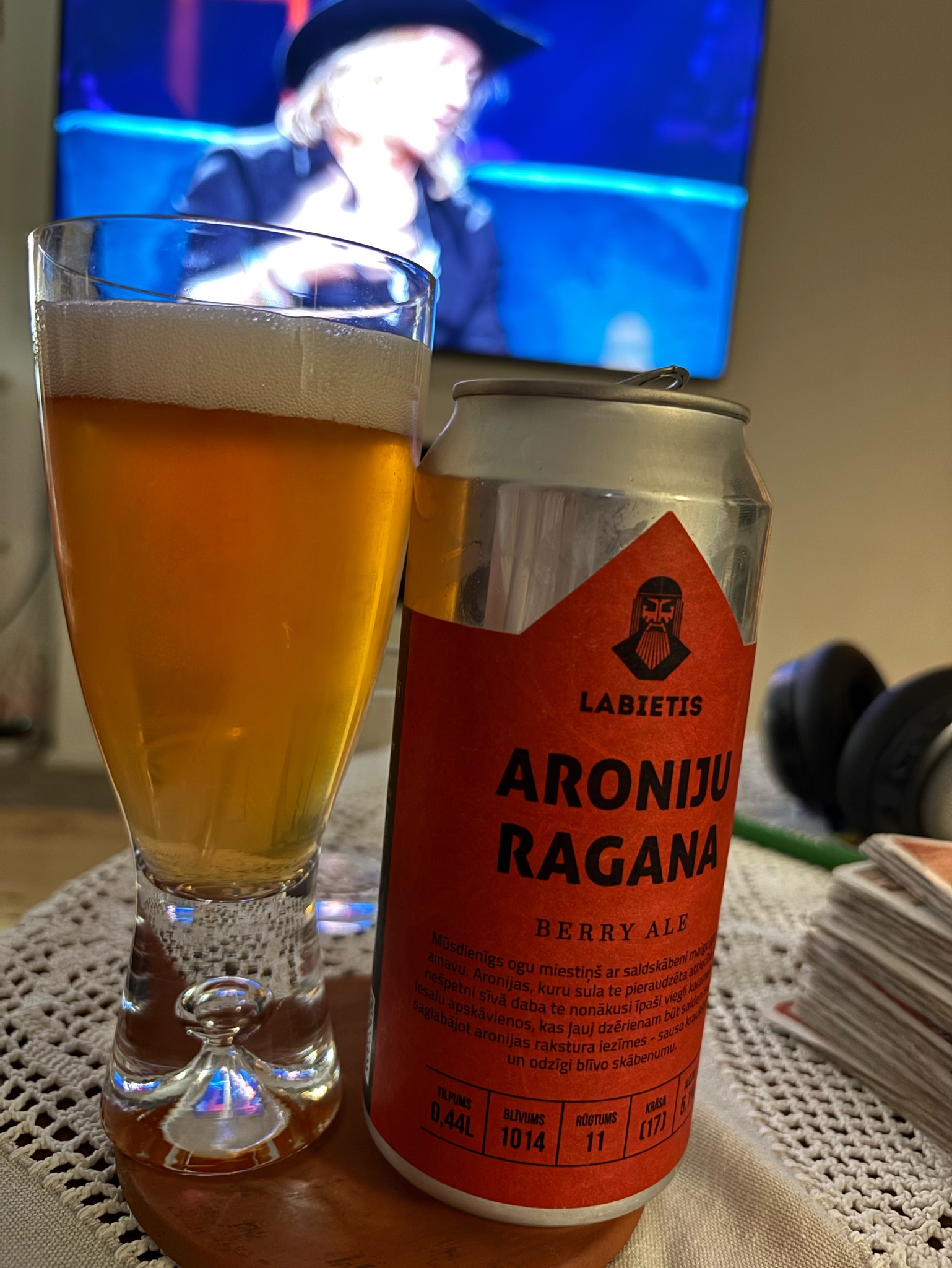 Aroniju Ragana, Latvia