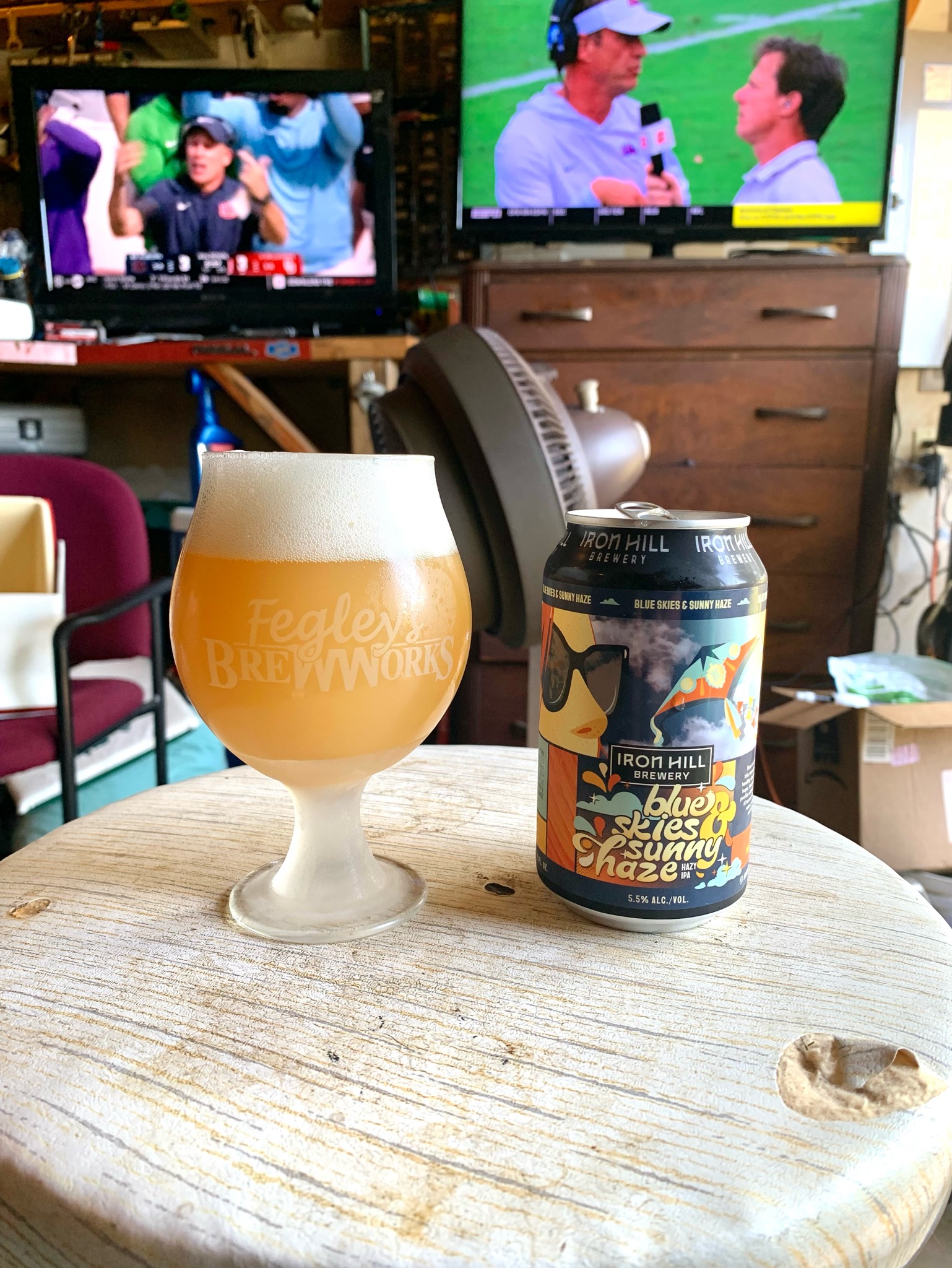 Blue Skies Sunny Day, Iron Hill Brewery