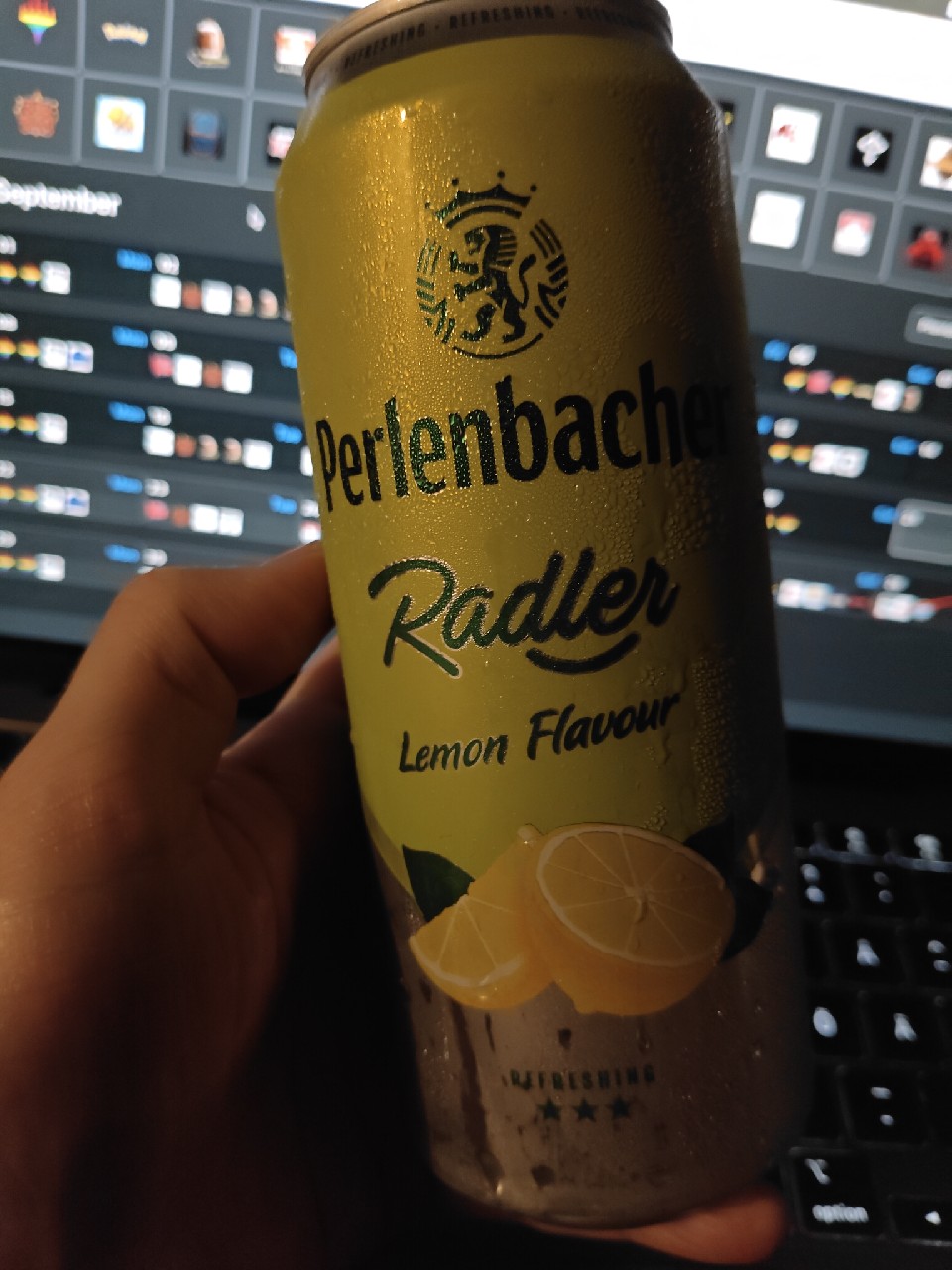 Perlenbacher Radler Lemon Flavour / Cloudy Radler Lemon, Germany