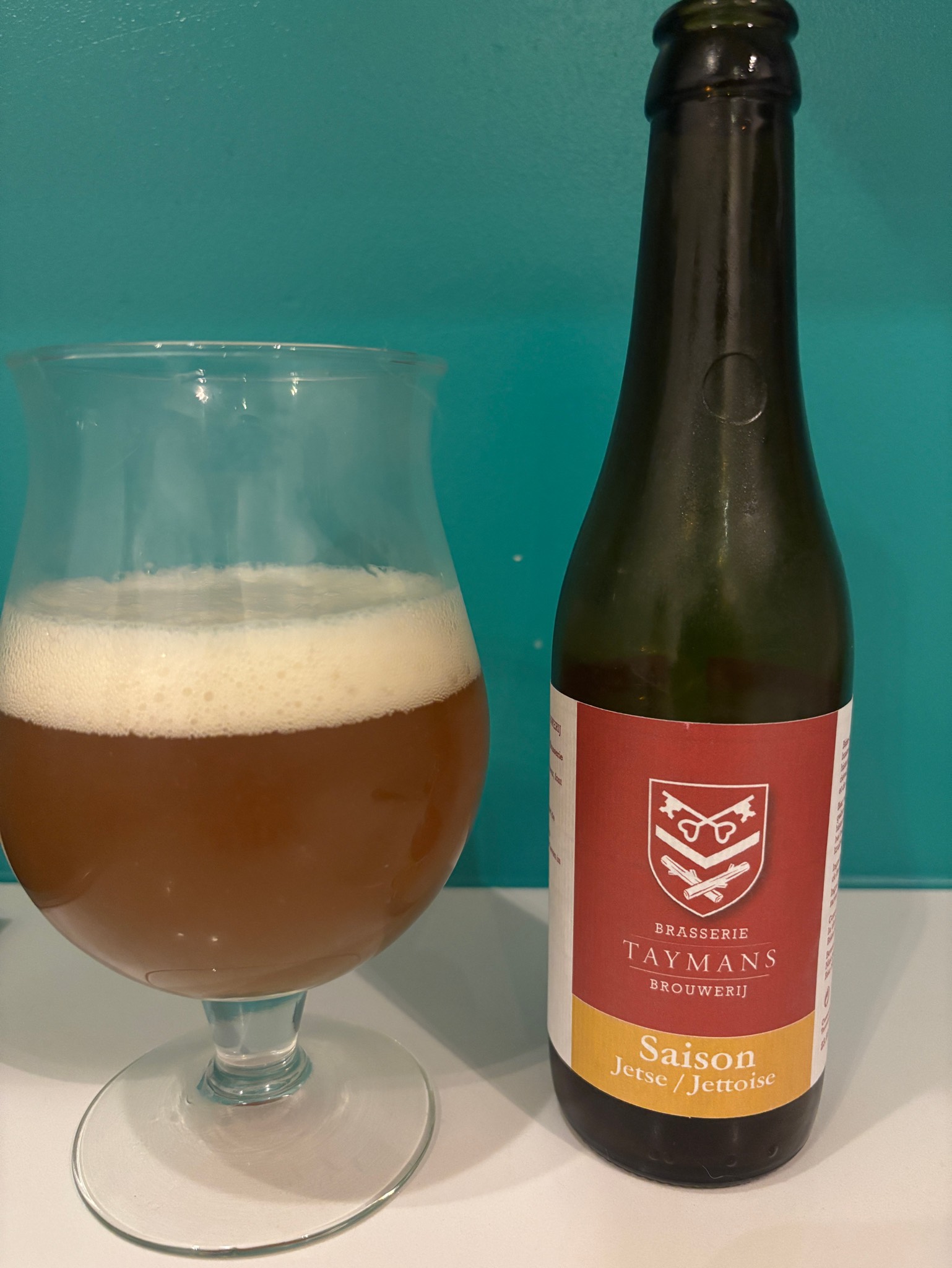 Jetse Saison Jettoise, Brasserie Taymans Brouwerij