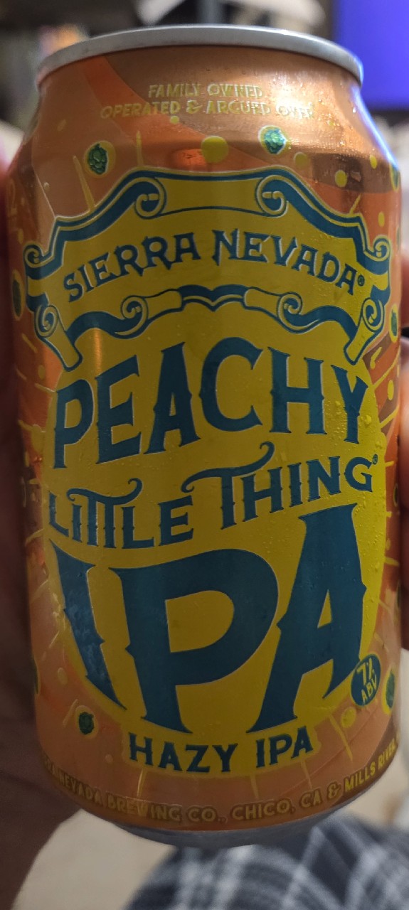 Peachy little thing ipa, Sierra Nevada Brewing Company