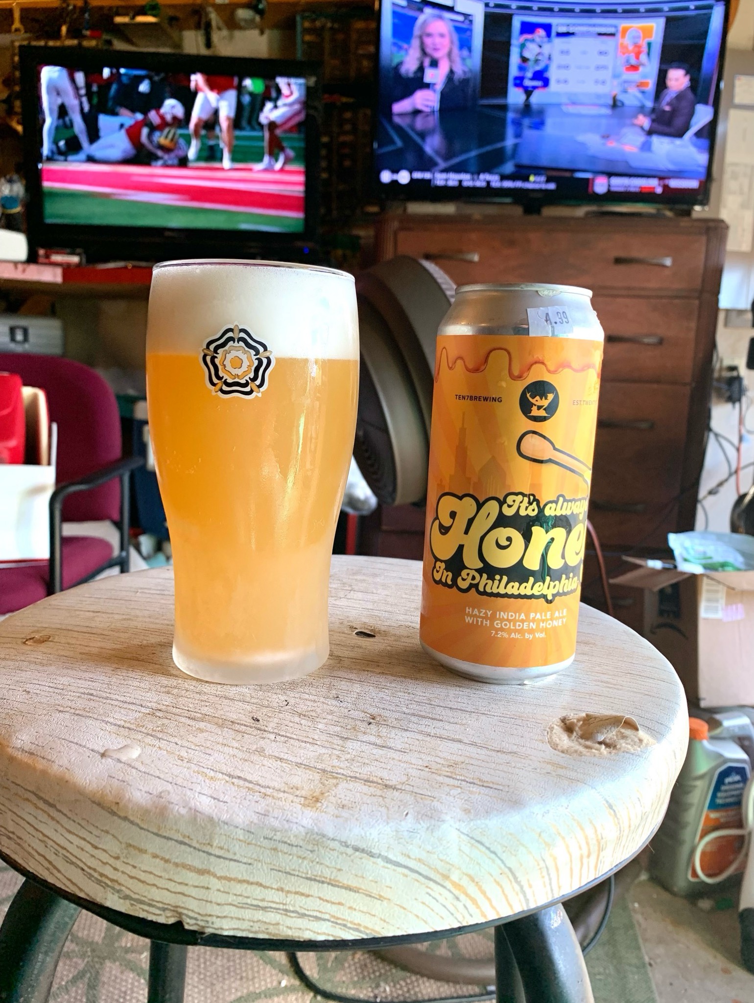 It's Always Honey in Philadelphia, Ten7 Brewing Co