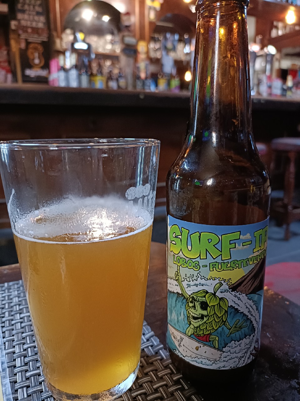 Surf IPA - Lobos Fuerteventura, Agüita! Cerveza Artesanal